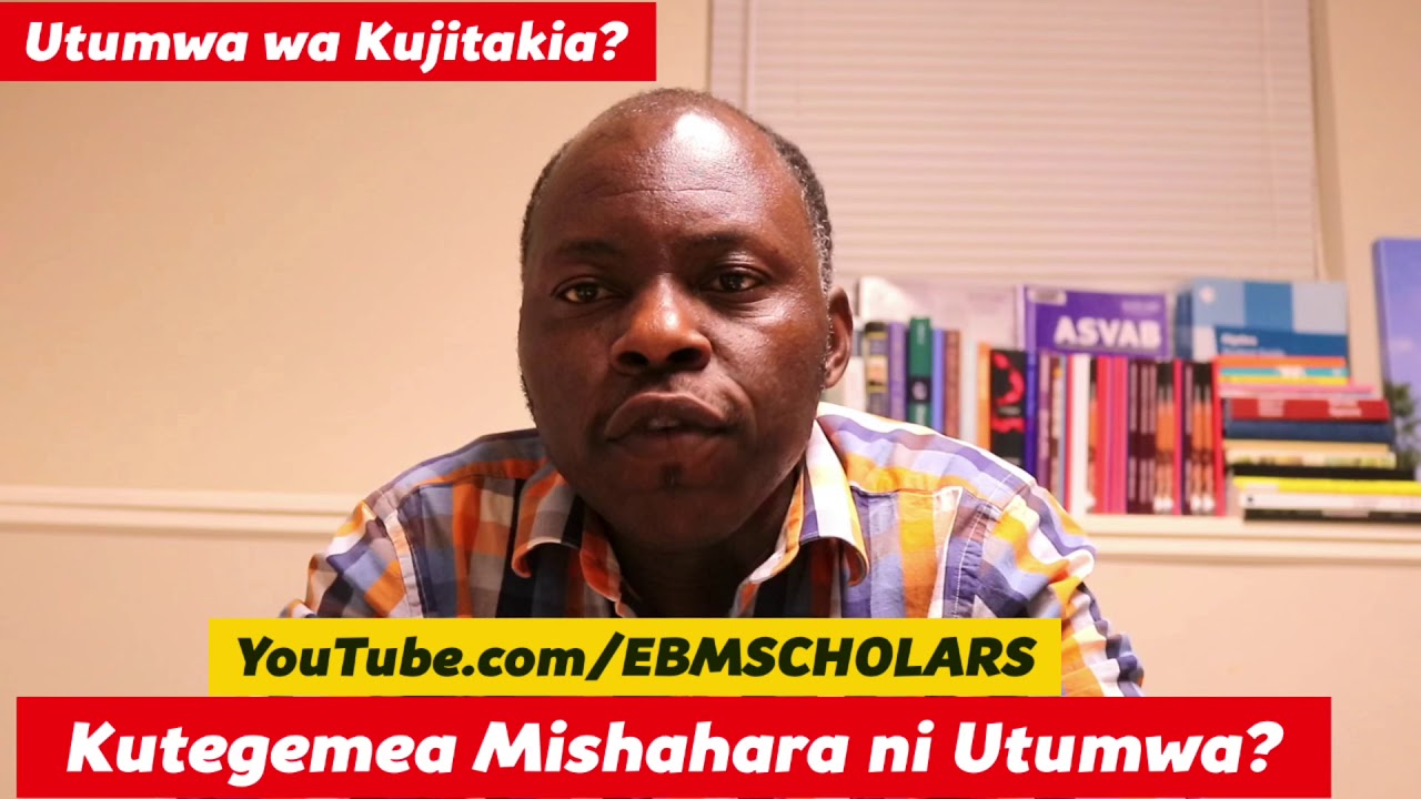 MSHAHARA NI UTUMWA WA KISASA?