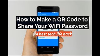 Create a QR Code to Share Your WiFi Password - Tech Hack screenshot 5