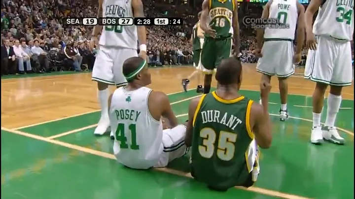 James Posey Defense on Kevin Durant / Dec 03, 2008