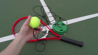 Tennis Trainer, Make One Better than the Rest for $10 or Less - Tutorial -  YouTube