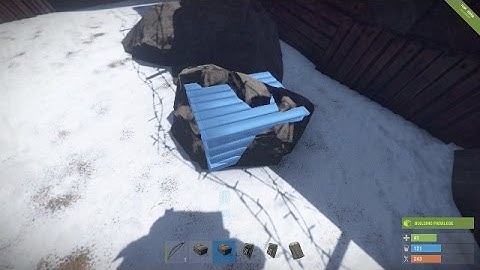 Rust - Best Way to Hide Loot!!!