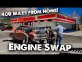 Engine swap it and drive 400 miles ford falcon parked 40 years