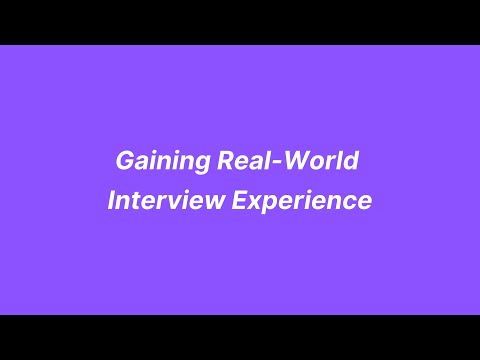 Mastering Tech Interviews | Gain Real-World Experience | Ace Your Dream Job!