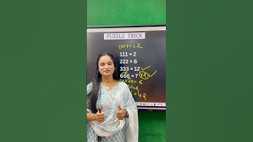 Maths puzzle #ytshorts #youtubeshorts #mathstricks #mathspuzzles #mathspuzzle #knowledgejunction31