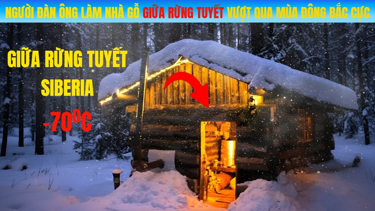 Điều TỆ NHẤT Về Dựng Nhà Một Mình Ở Hoang Dã Là Tay Không Phải Dùng... Review Sinh Tồn