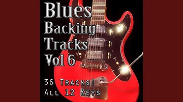12 Bar Blues Backing Track Jam in C# (Db)