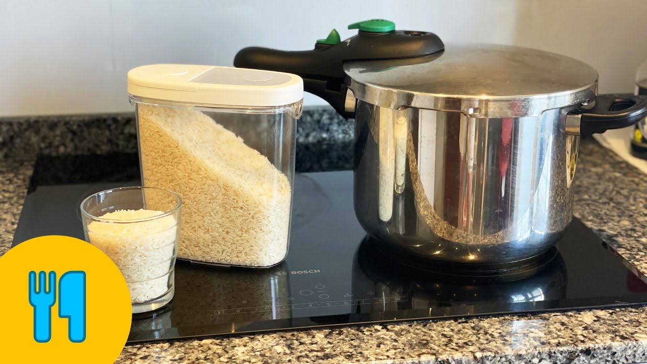 Como hacer ARROZ BLANCO 🤤 en Olla a Presión Express