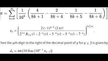 More π was found by Simon Plouffe