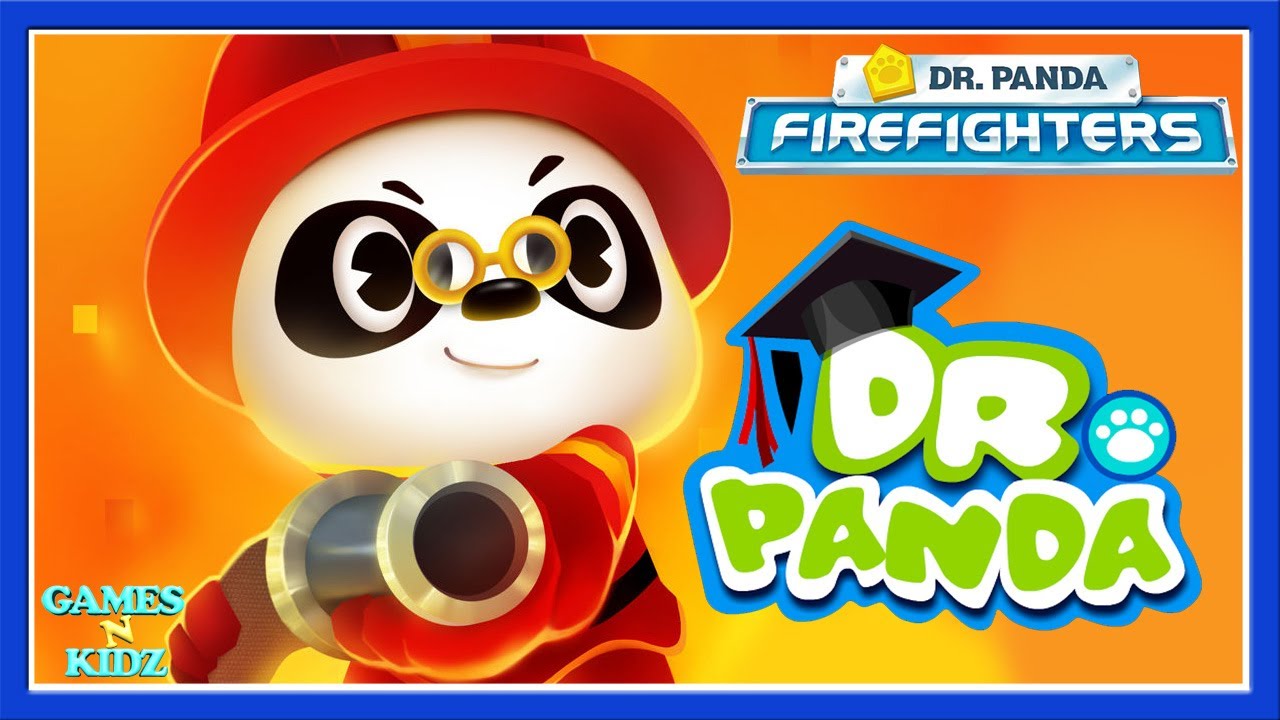 Dr Panda Firefighters - Fire Truck Fireman Baby Panda Game - Toddler ...