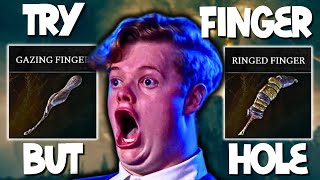 Beating Elden Ring Using Only Fingers