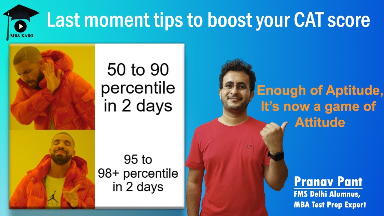 CAT 2022 is just 2 days away! Revision tips to Boost Your Score | Last ...