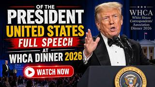 President of the United States Full Speech at WHCA Dinner 2026 | WATCH NOW | Mysterious Discovery