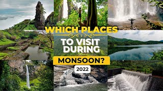 Best Places to visit during Monsoon near Mumbai, Maharashtra | Treks | Dams | Waterfalls