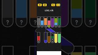 Water sort puzzle level 479