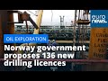 Oil exploration: Norway government proposes 136 new drilling licences in North Sea