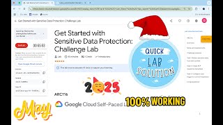 [2025] Protect Sensitive Data with Data Loss Prevention: Challenge Lab || #qwiklabs || #ARC116
