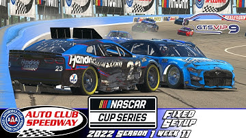 iRacing NASCAR Cup Series (A Fixed) @ Auto Club Speedway