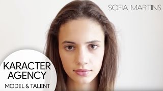 Models Sofia Martins - New Face 2014