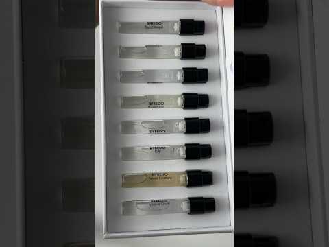 ТЕСТИРУЮ 8 АРОМАТОВ BYREDO #byredo #aromabox