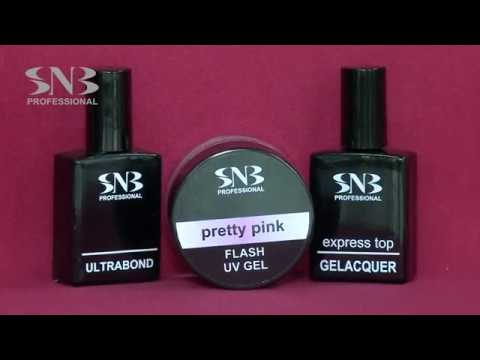 FLASH PRETTY PINK UV GEL by SNB Professional