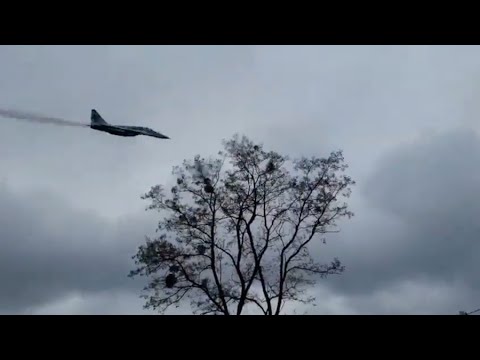 Russian Fighter Jets Shark Fast And Low Over Ukraine