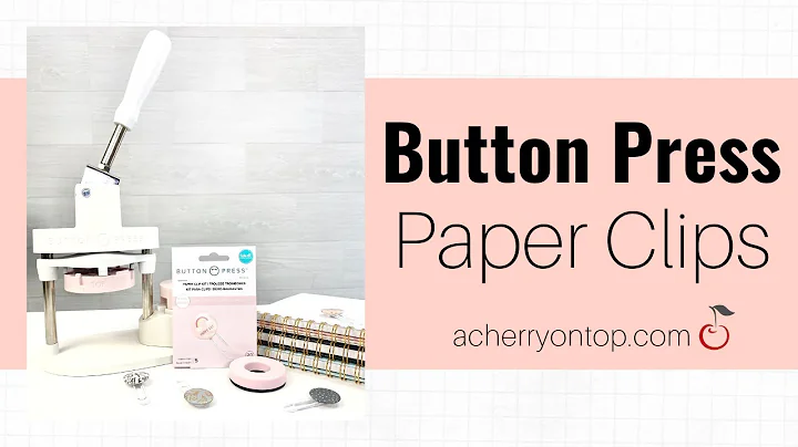 How To Make Paper Clips With The Button Press