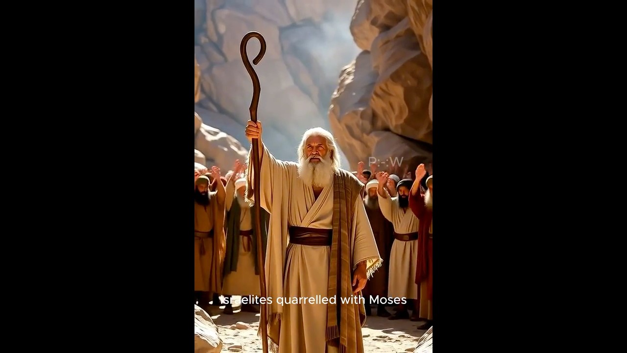 Water from Rock | Exodus 17:6 | Moses Struck the Rock