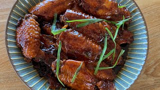 Simple recipes SOY SAUCE CHICKEN WINGS | chinese recipes soy sauce chicken wings
