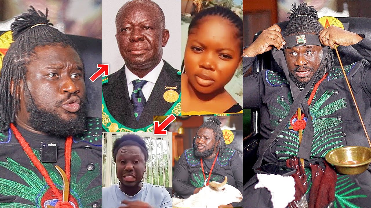 AJAGURAJAH Reveals All The Deep Sɛcrɛts On The Rumours Abt Him & Drags Asantehene's Freemason In