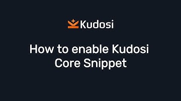 How To Enable Kudosi (Ali Reviews) Core Snippet