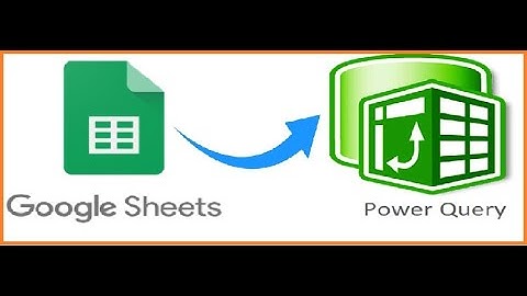Importar registros desde Google Sheets a Microsoft Excel | Conexión Google Sheets y  Power Query