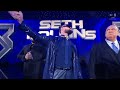 Seth Rollins Entrance WWE SmackDown 6 6 2025 Seth Rollins Entrance WWE SmackDown 6 6 2025