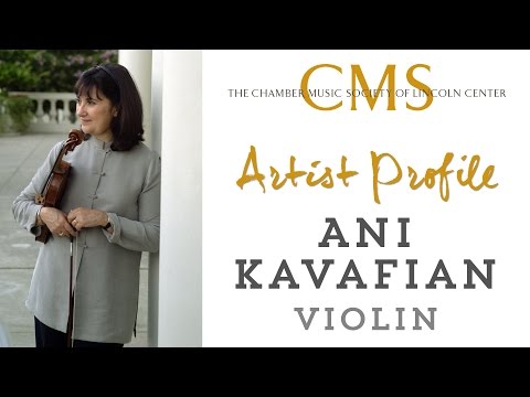 Ani Kavafian Artist Profile - January 2014