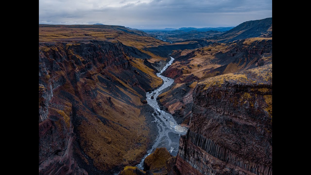 Háifoss Waterfall