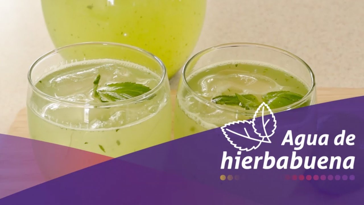 Como se prepara el agua de yerbabuena
