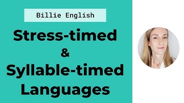 Stress-timed vs. syllable-timed languages | English Pronunciation