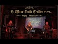 ARCANA live - 33. WGT 2026 - Volkspalast Kuppelhalle Leipzig - 