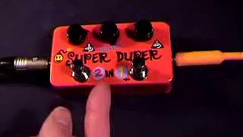Zvex Super Duper Guitar Pedal