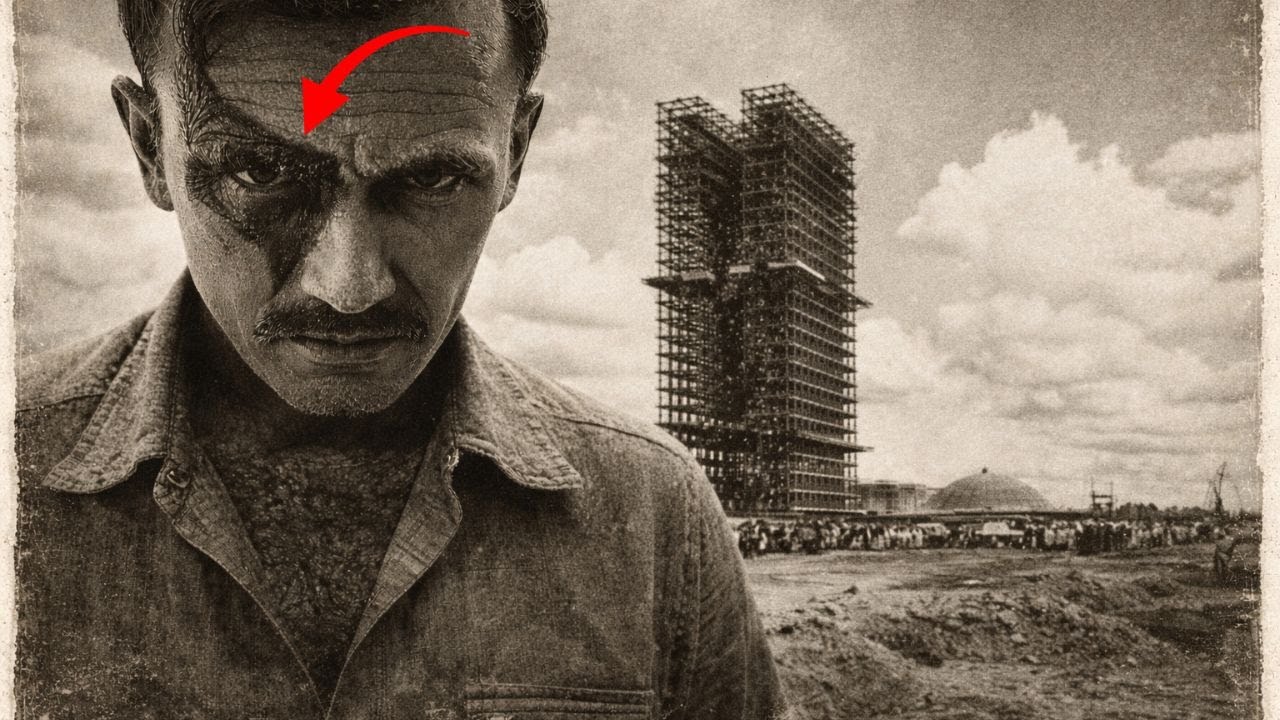 1958: O Mistério do Operário que Aparece em Duas Fotos ao Mesmo Tempo... e o que isso escondia.