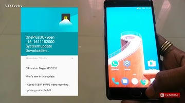 Latest OxygenOS OTA Update for OnePlus 3