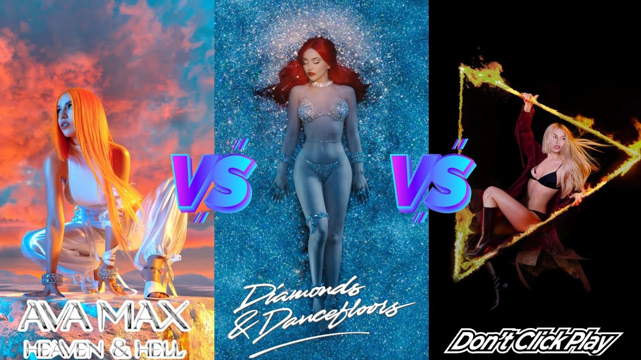 Heaven & Hell vs Diamonds & Dancefloors vs Don't Click Play (Ava Max) - Ultimate Album Battle