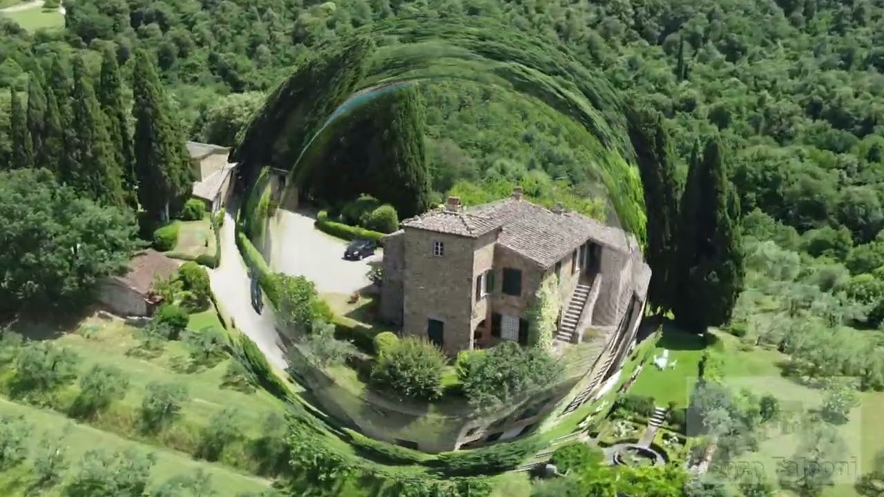 Villa e dependance con piscina a Lucignano