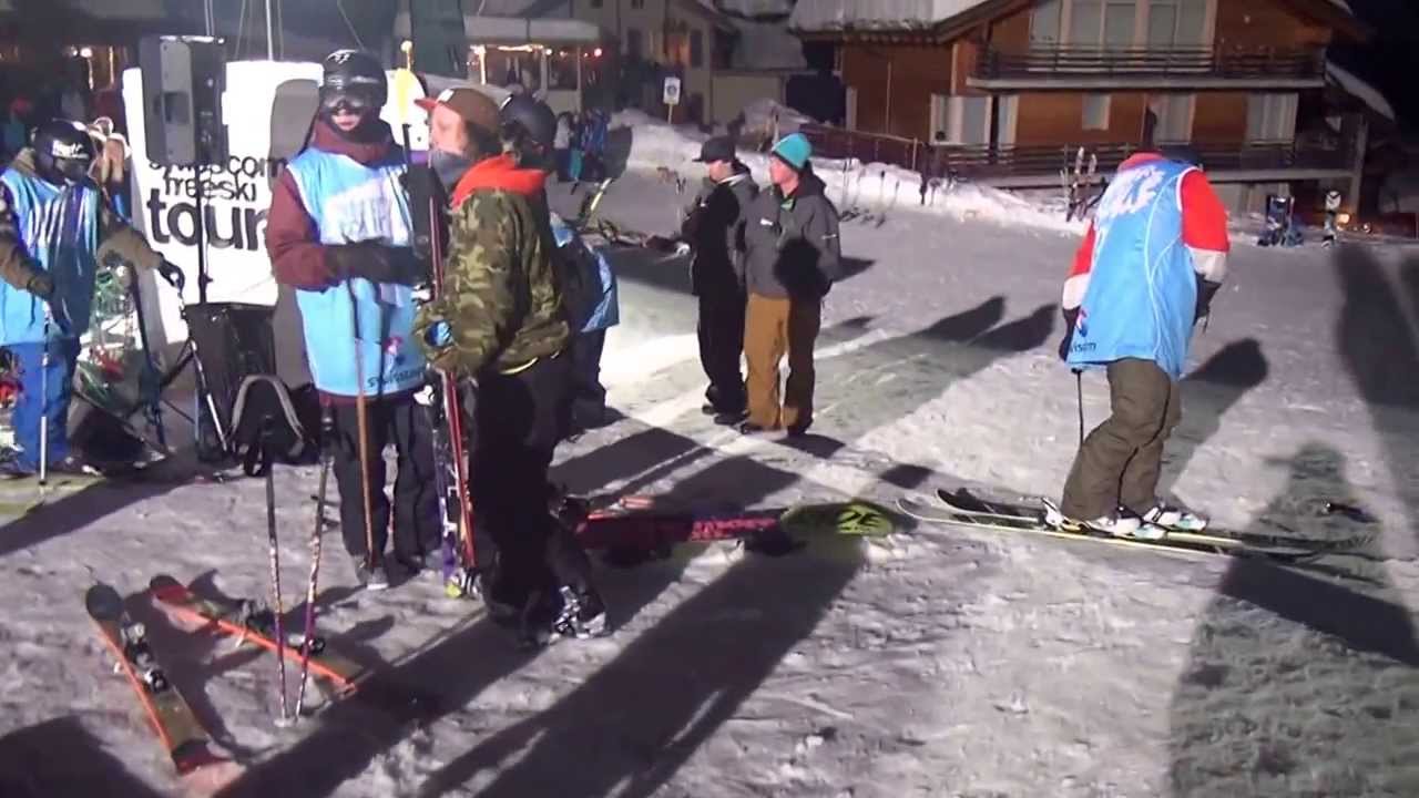 Whitestyle competition : Snowboard and Ski  Muerren 08.03.14