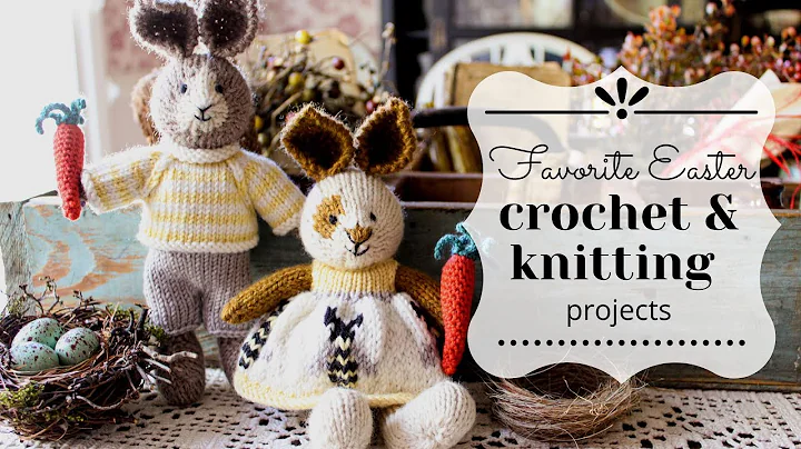 10 Adorable Easter Crochet & Knitting Projects for Spring