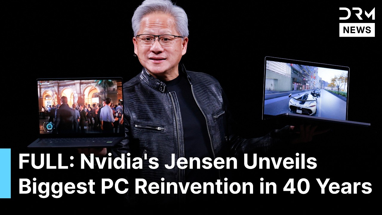 FULL EVENT: Nvidia’s Jensen Huang Unveils AI PC Revolution at COMPUTEX 2026 in Taipei | AI1B
