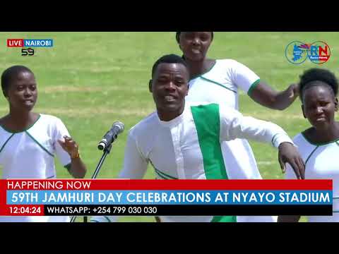 AIC Chemolingot Choir From Tiaty Performance During 59th Jamhuri Day Celebrations At Nyayo Stadium
