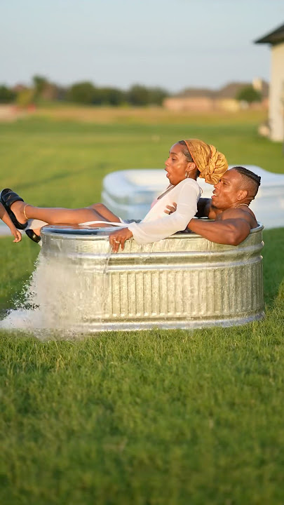 What’s mine is yours my love, including this ice bath. I love you, don’t be mad🥶💙 follow me on I G