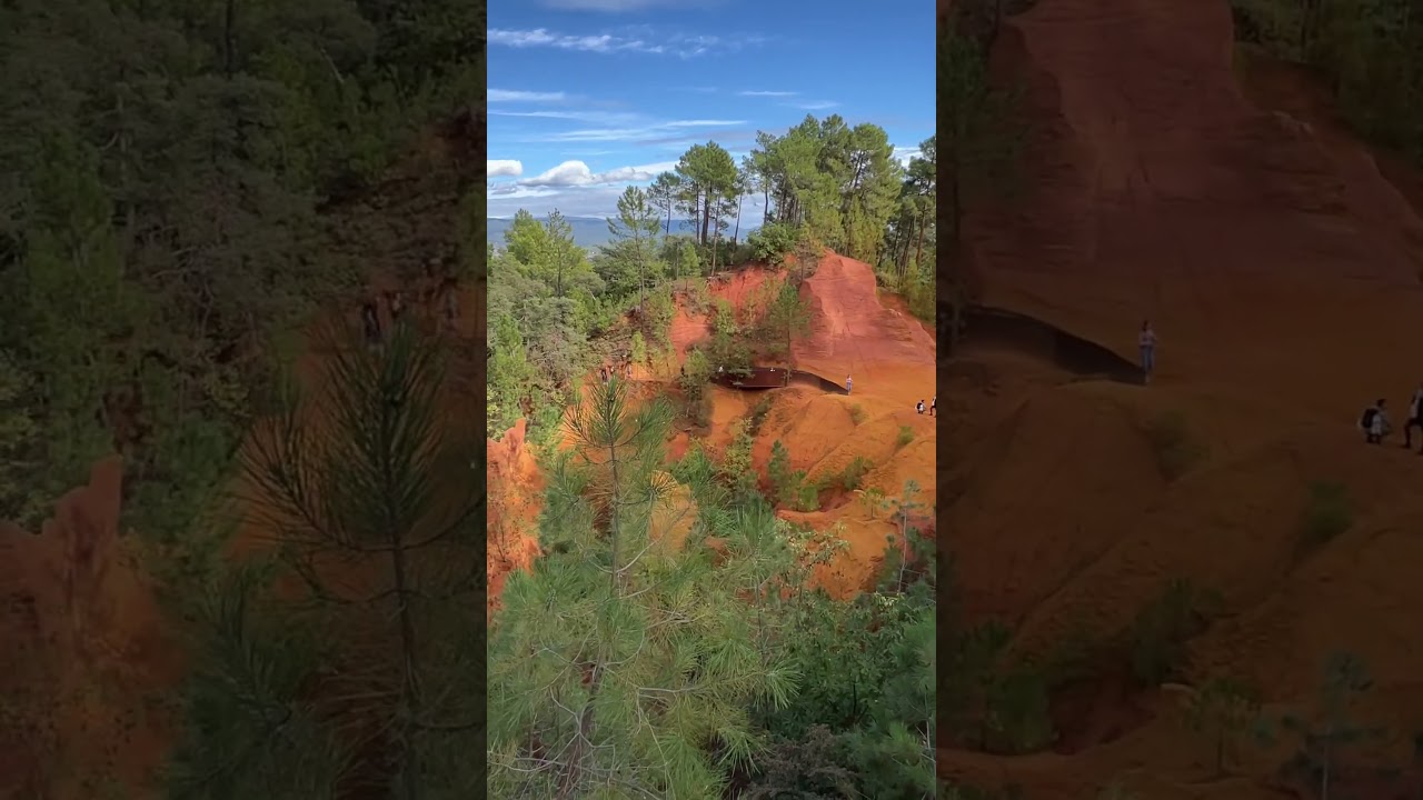 👍Le Sentier des Ocres 🌄 C’est tout simplement splendide 