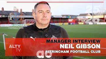 Neil Gibson Confirmed as Altrincham FC Boss — Interview with Brian Flynn | Alty TV