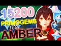 15200 PRIMOGEMS FOR AMBER | GENSHIN IMPACT